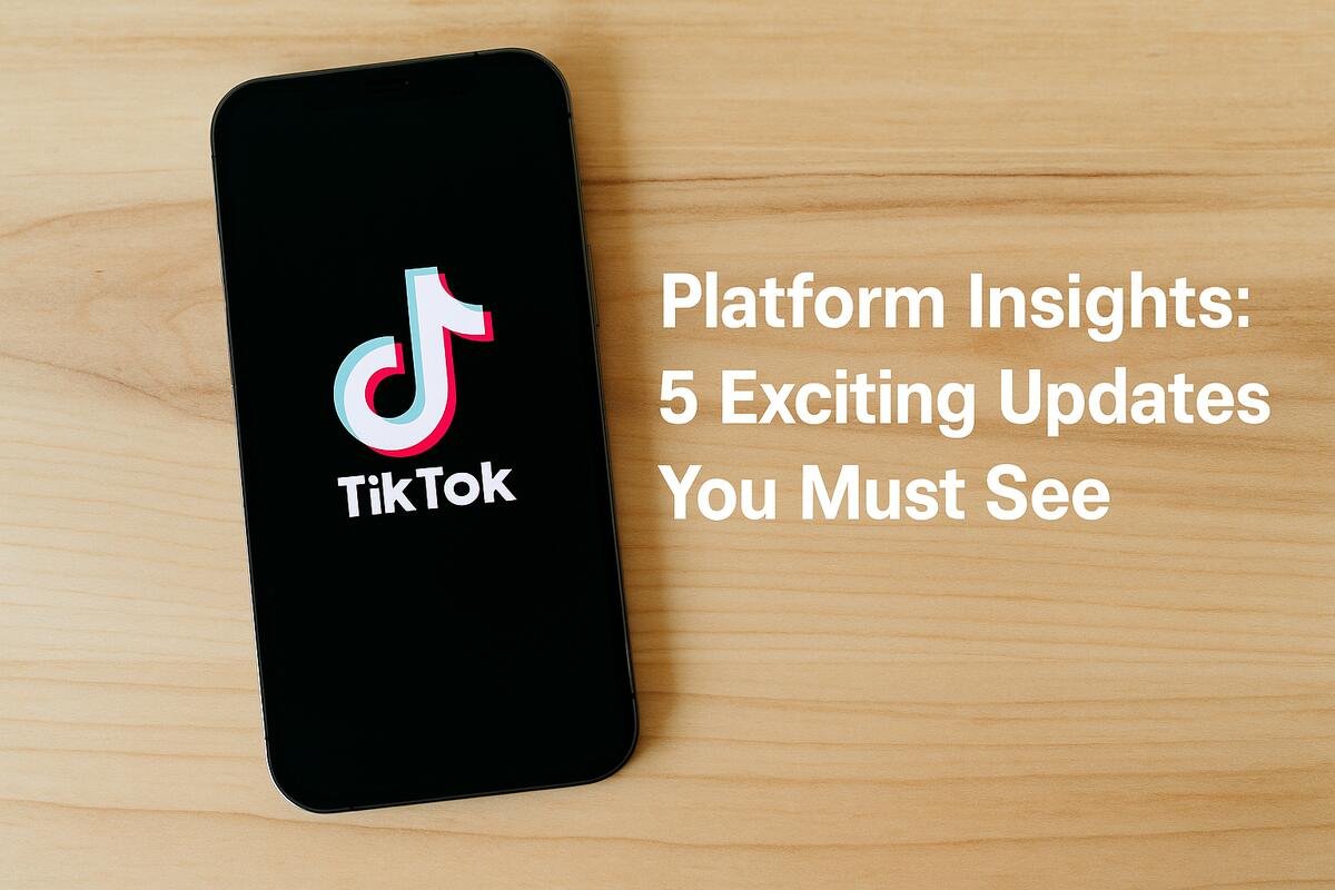 TikTok Platform Insights 5 Exciting Updates You Must See