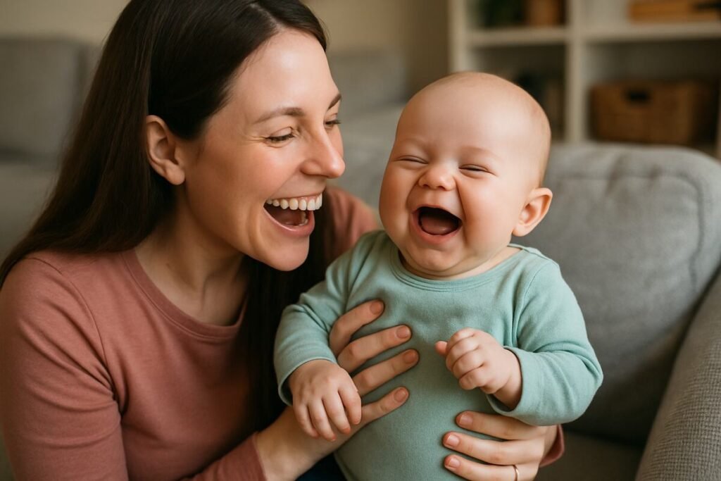 Baby's First Laugh Shared Around the World
