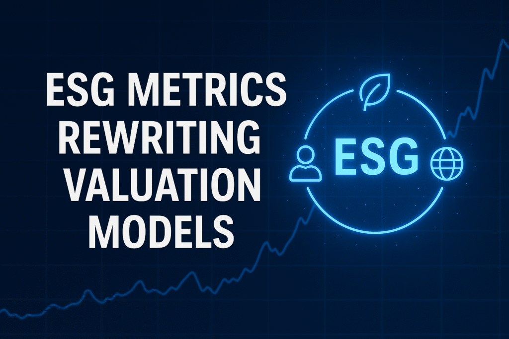 ESG Metrics Rewriting Valuation Models