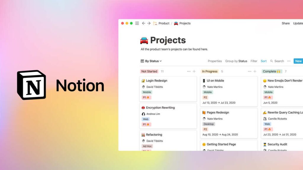 Notion – Your All-in-One Productivity Hub